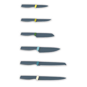 Joseph Joseph Elevate™ Carousel 6-Piece Opal Knives Set